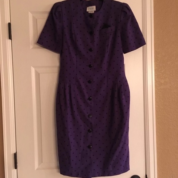 Peri Petites Polka Dot Dress - Picture 5 of 8